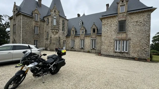 St Germain le Guillaume Triumph Tiger 900 Rally