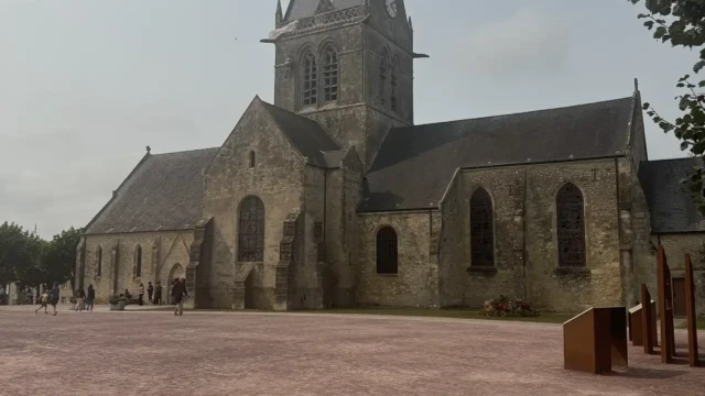 St Mere Eglise Parachute