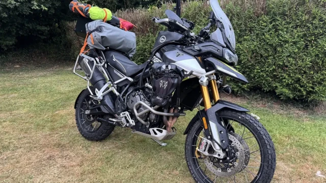 Triumph Tiger 900 rally Aragon